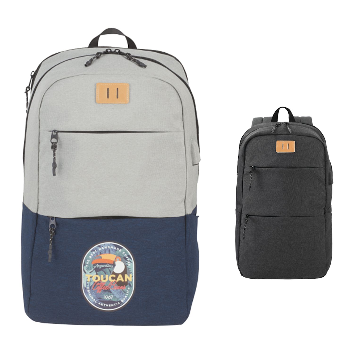 NBN Linden 15” Laptop Backpack with Side USB Port