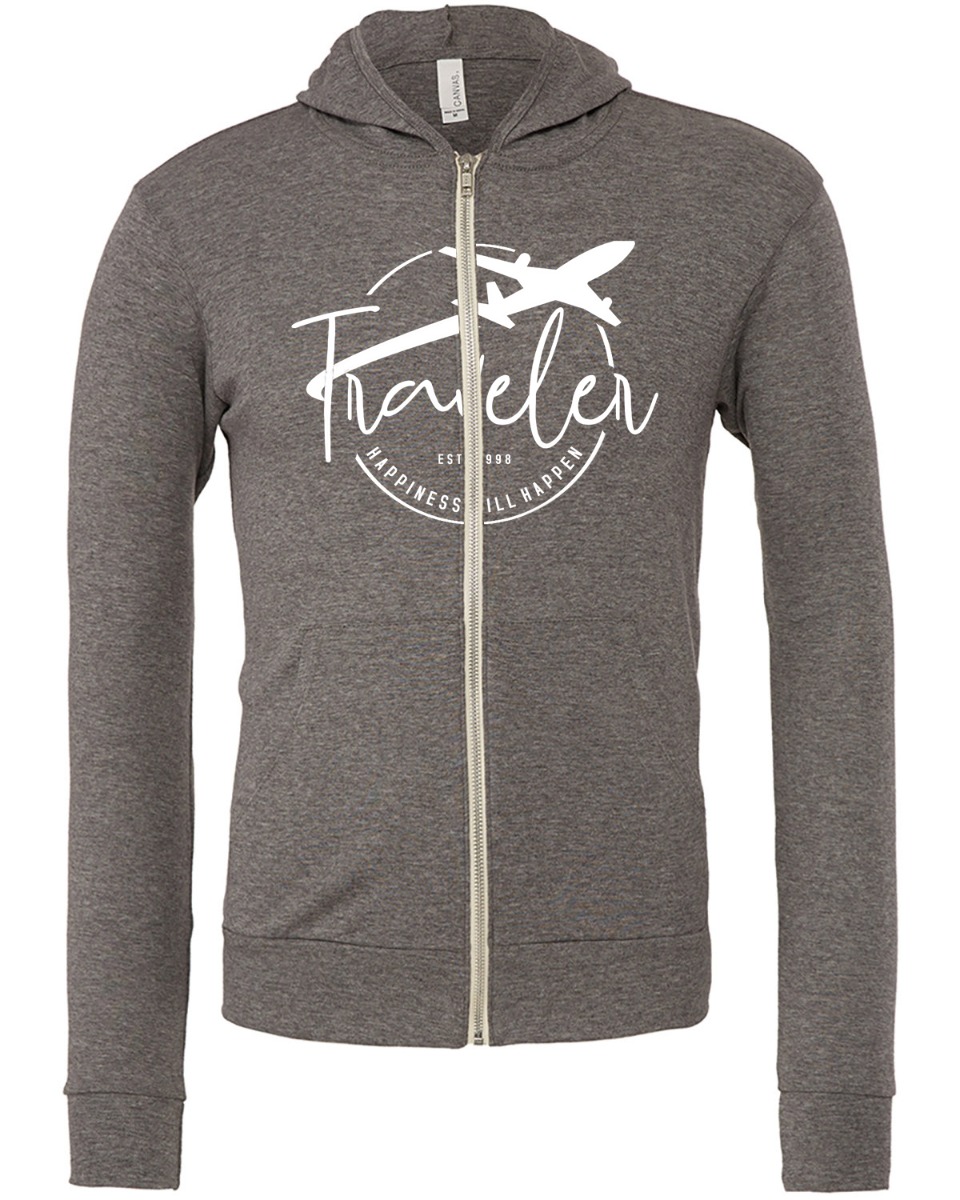 BELLA+CANVAS® Triblend Full-Zip Lightweight Hoodie - Unisex image