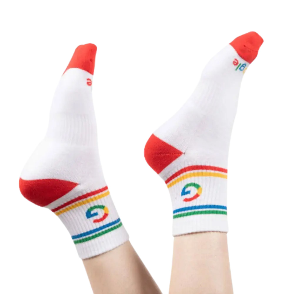 USA Made Athletic Quarter Crew Socks image