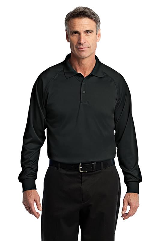 CornerStone® Snag-Proof Long Sleeve Tactical Polo - Men
