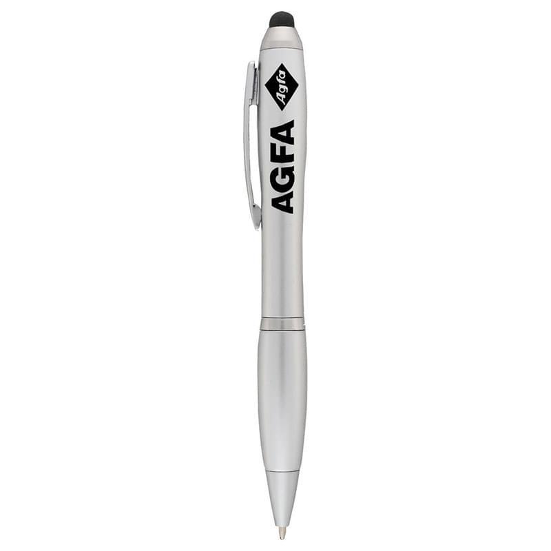 Retractable Contour Stylus Pen with Soft Grip