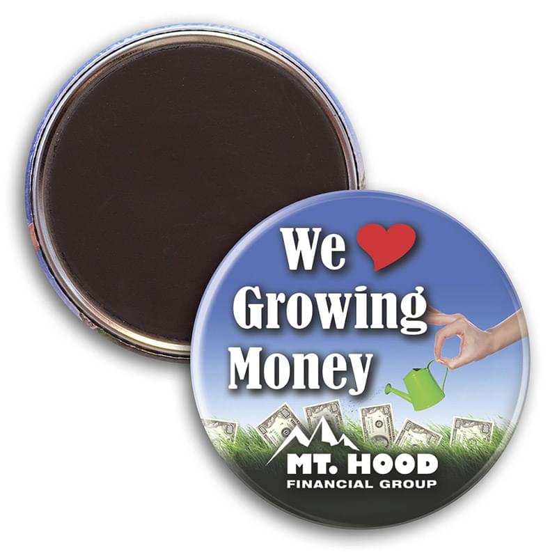 2 1/4" Round Button Magnet