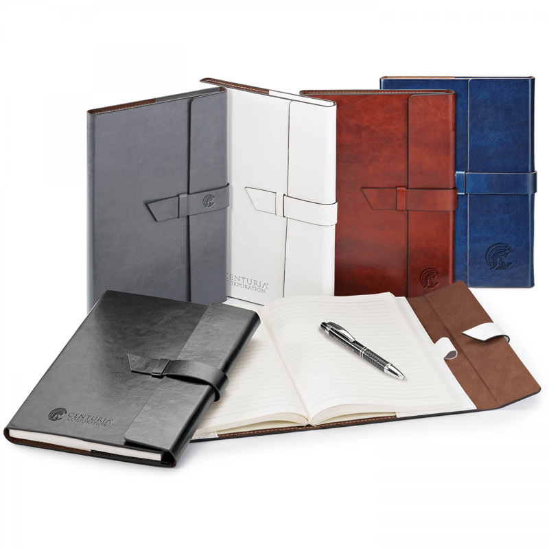 Vinyl Covered Refillable Journal - 6 7/8" x 9 1/2"