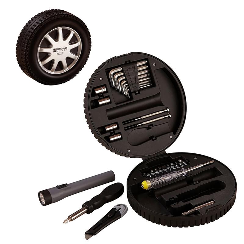 Automotive Tool Set in Tire Case image