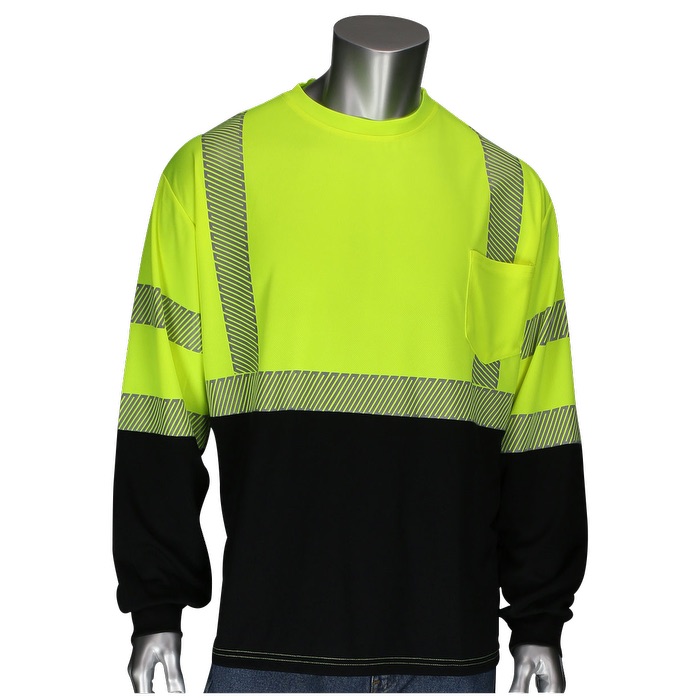 HV Class 3 Long Sleeve Black Bottom T-Shirt