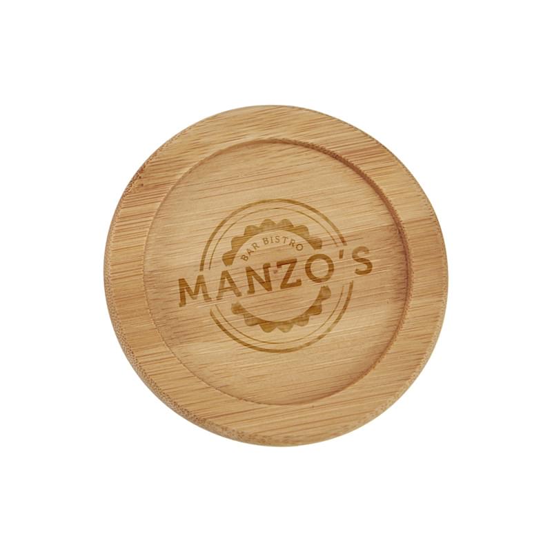 Round Bamboo Coaster