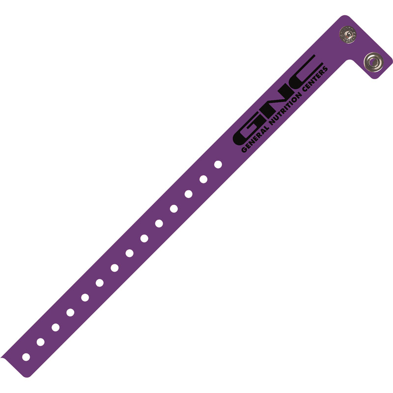 3/4" Snap Vinyl Wristband image