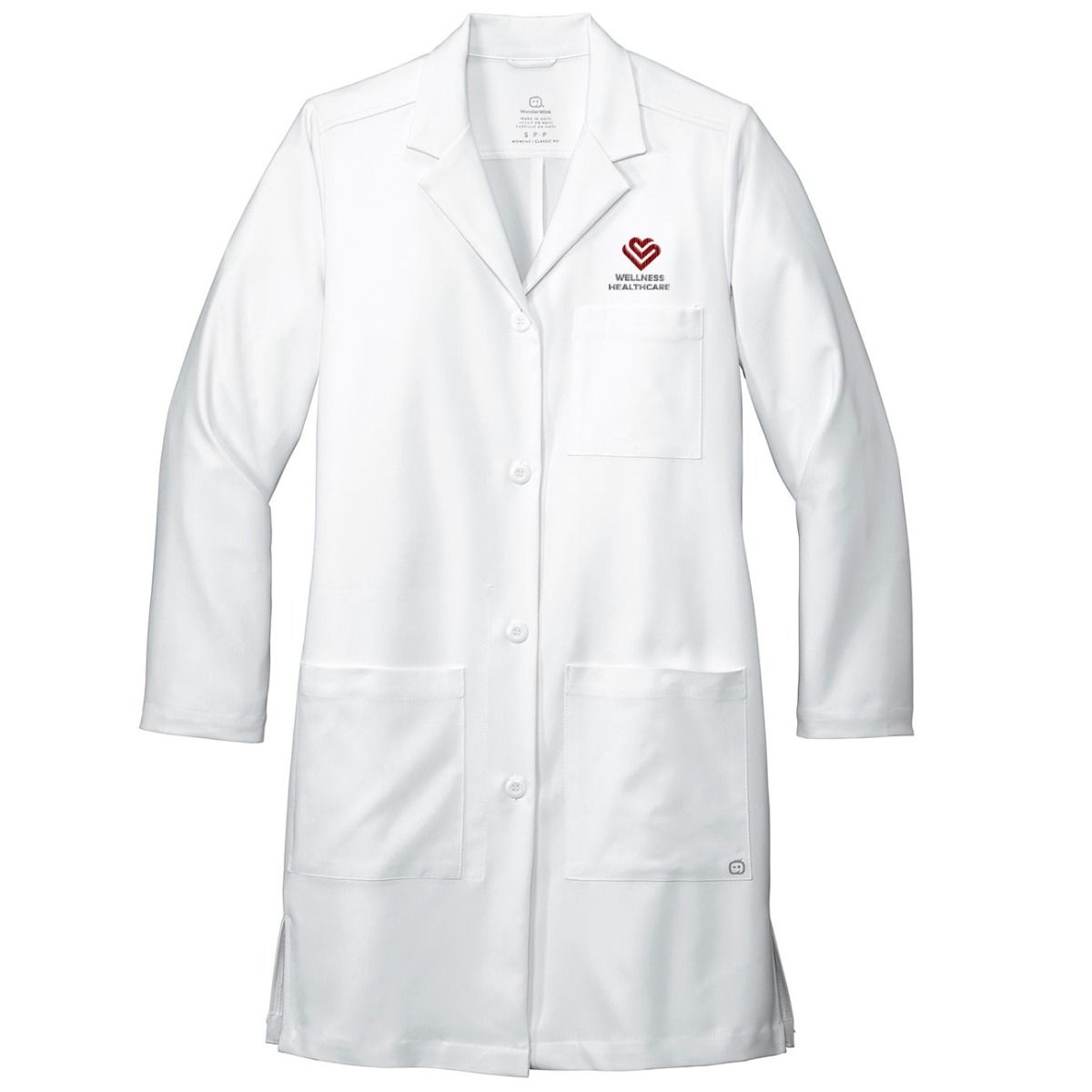 WonderWink® Long Lab Coat - Women image
