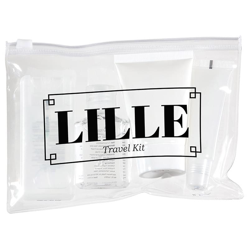 Travel Sanitizer Kit in Zip Pouch