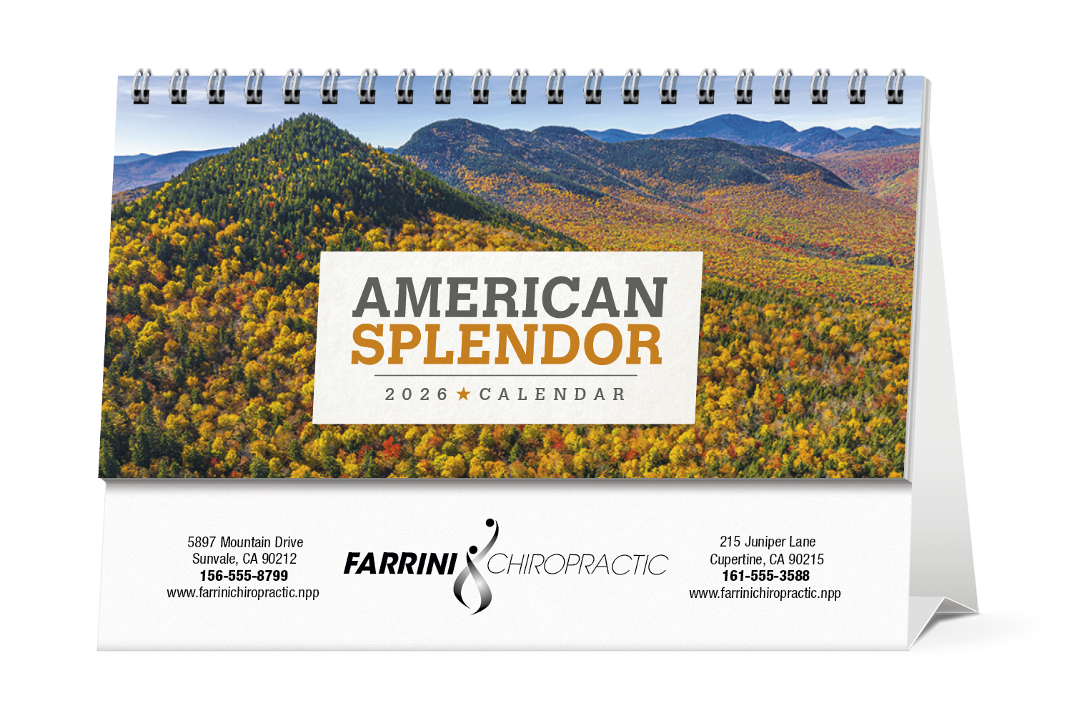 American Splendor Desk Calendar
