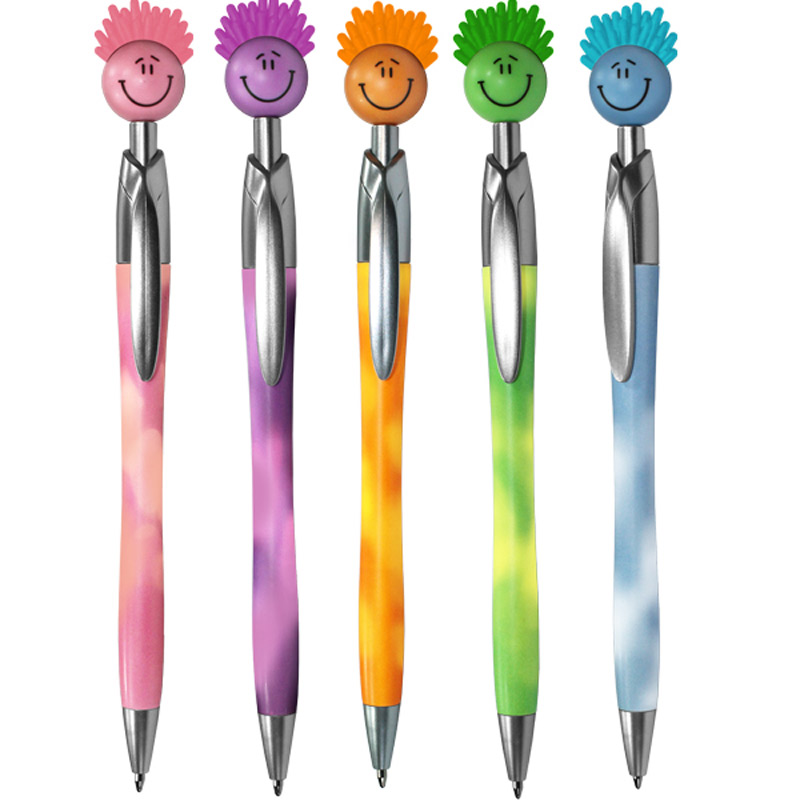 Click-Action Color Changing Mood Pen with Smiley Top