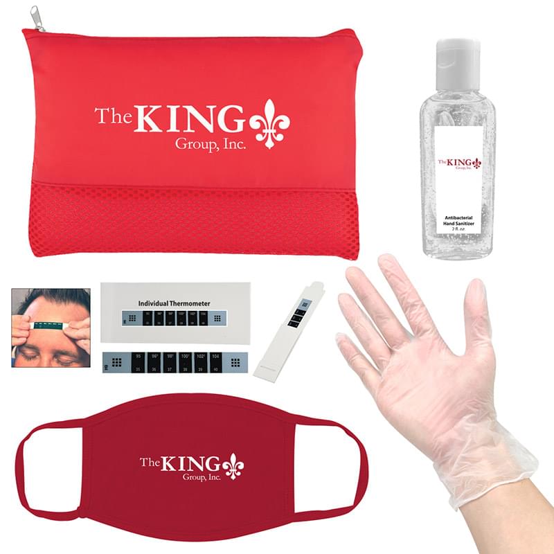 On-the-Go PPE Kit in Vanity Pouch image