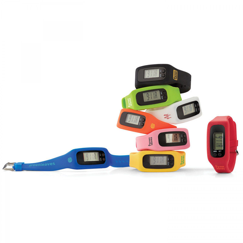 Silicone Sport Watch/Pedometer image