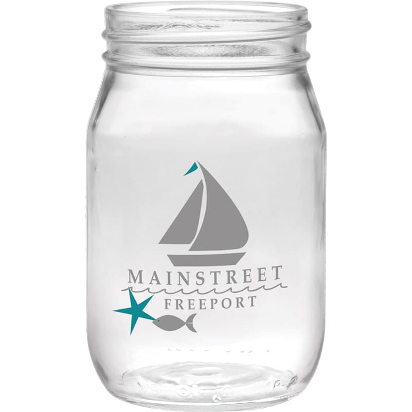 16 oz. Mason Jar Glass image