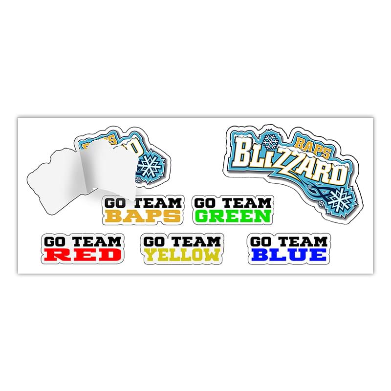 Full-Color Removable Die-Cut Custom Sticker Sheet