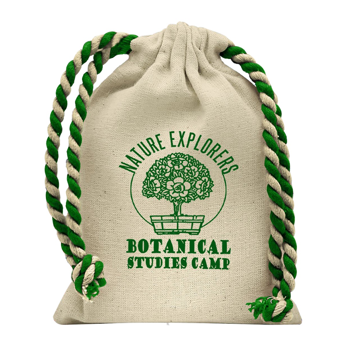 11-Piece First Aid Kit in Canvas Drawstring Bag