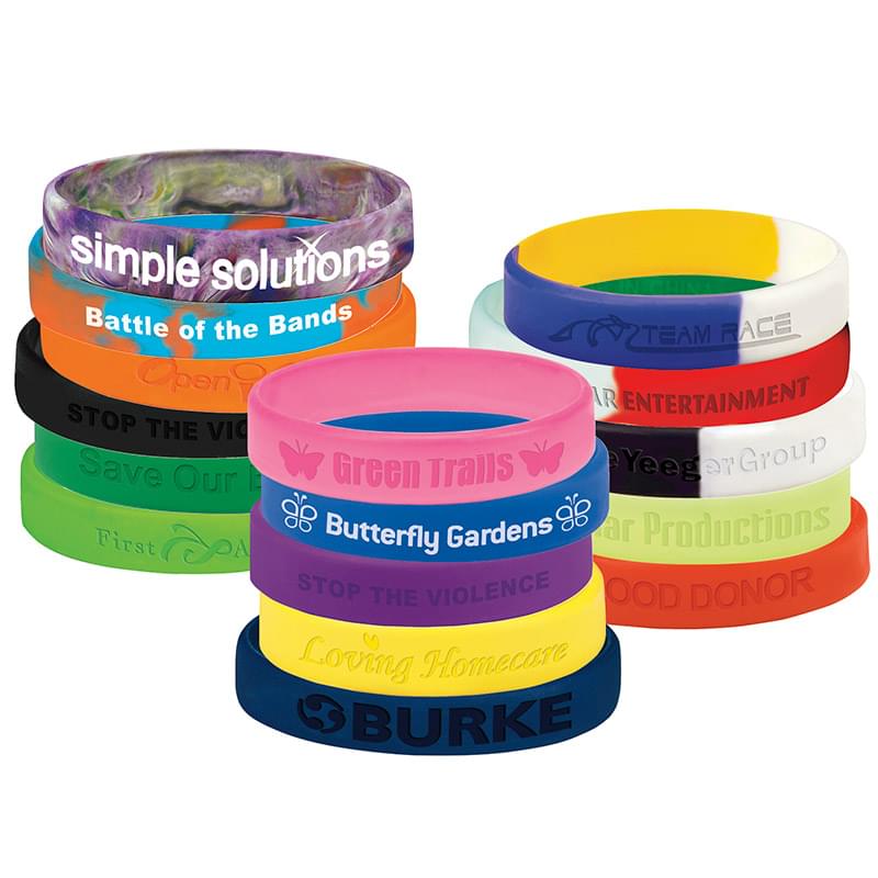 5/8" Silicone Awareness Wristband image