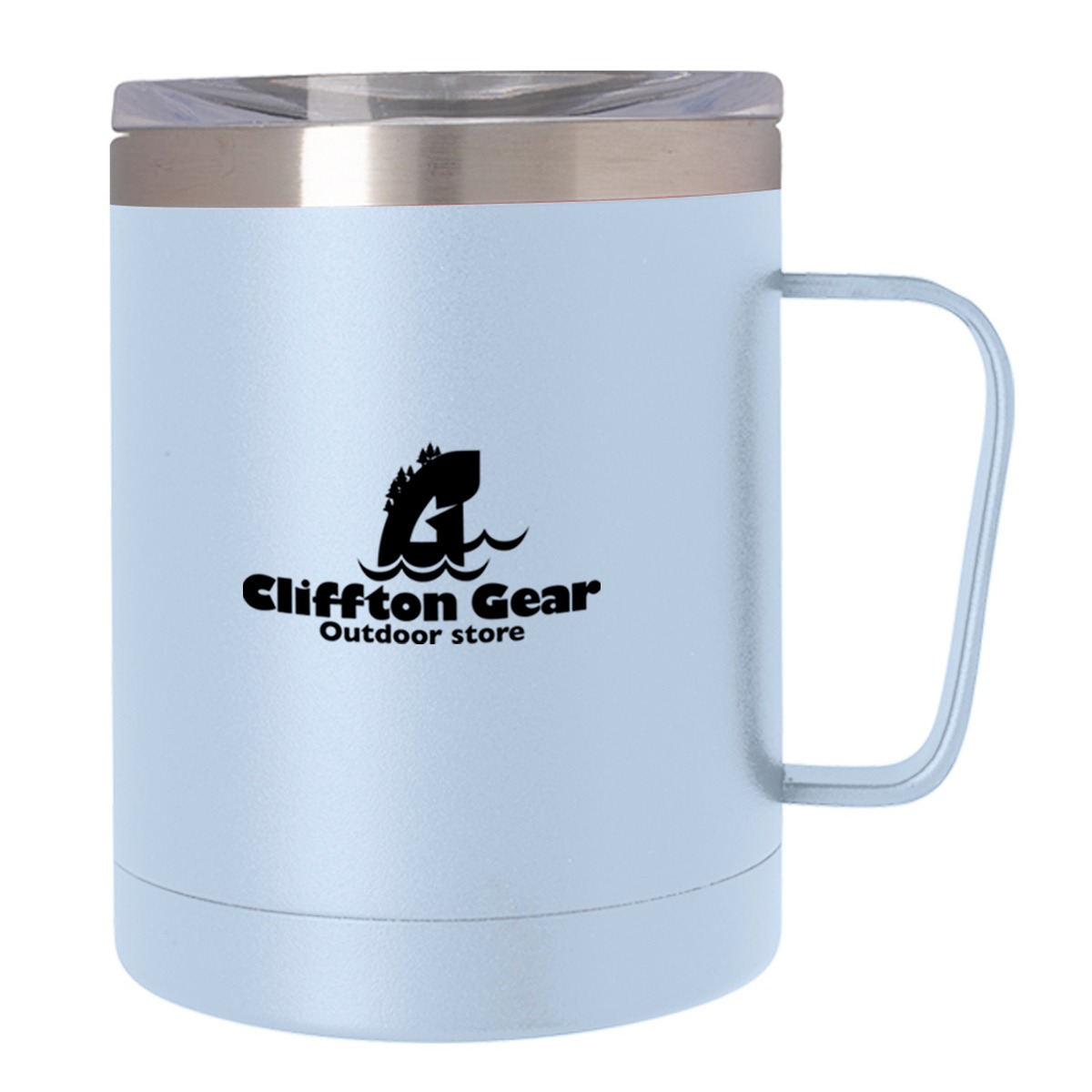 12 oz. Slim Double Wall Vacuum Camping Mug