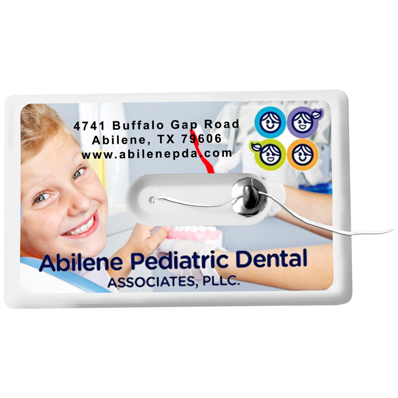 Dental Floss Dispenser with Mirror and Pouch image