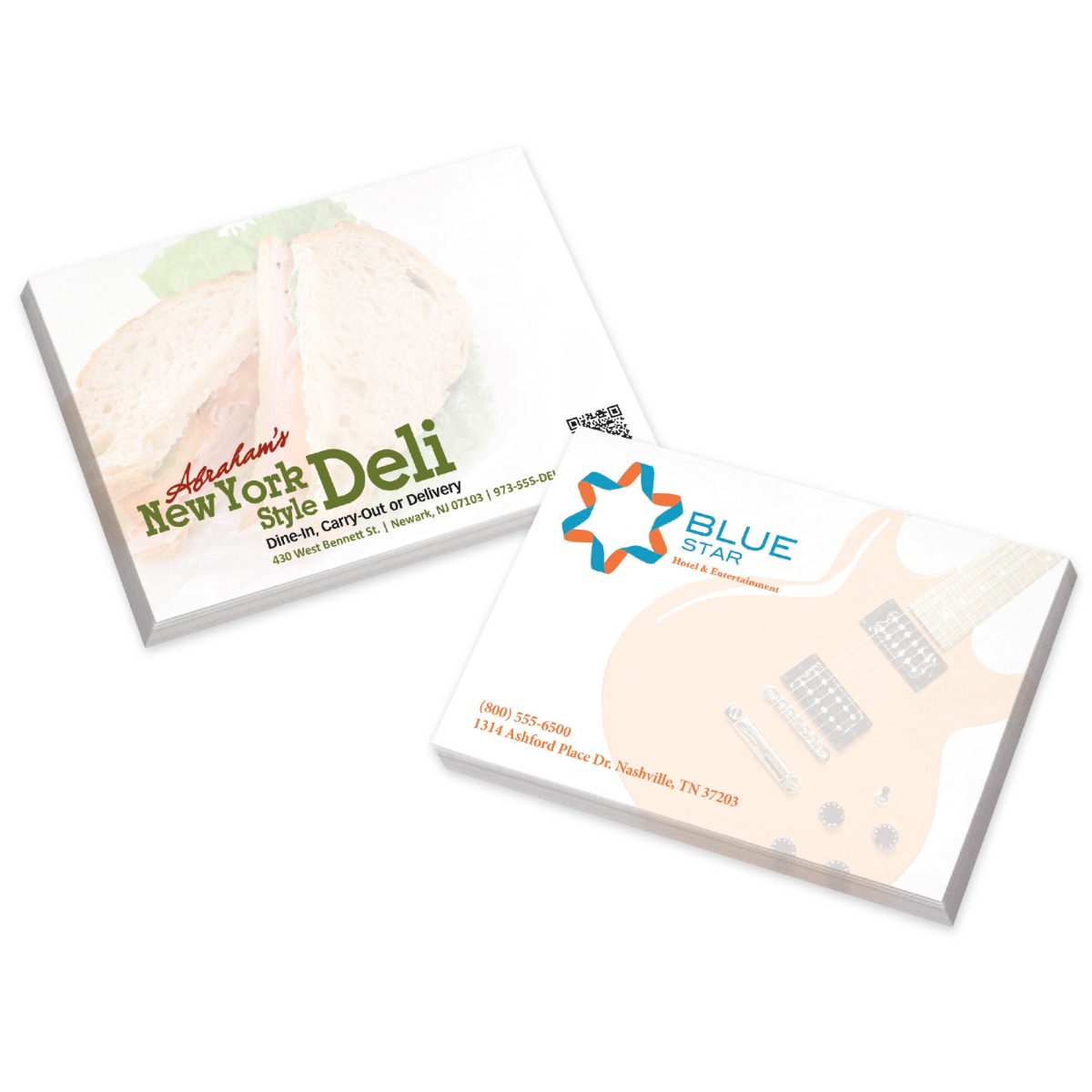 Souvenir® 4" x 3" Adhesive Note Pad, 50 sheet image