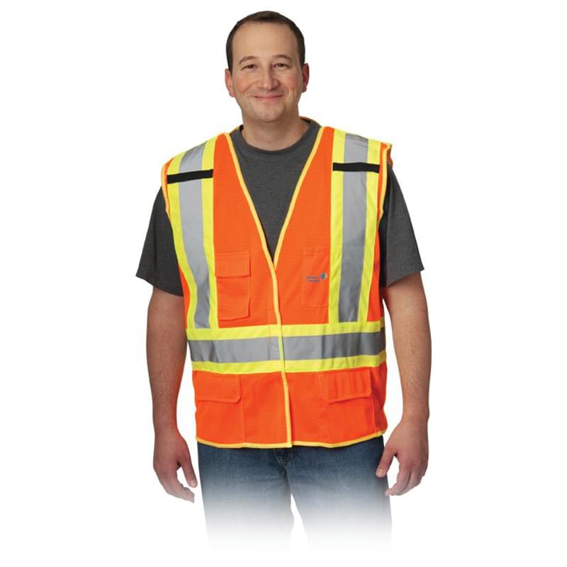 HV X-Back Breakaway Two-Tone Mesh Vest