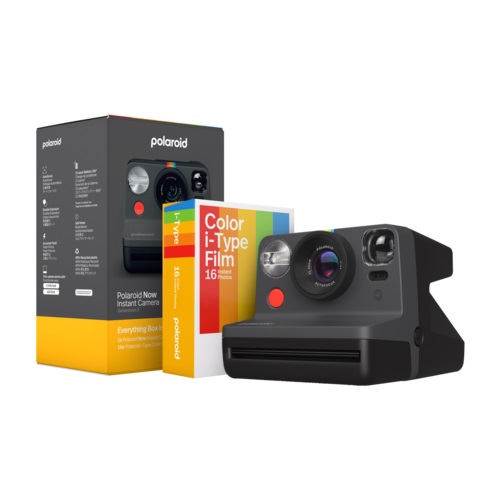 Polaroid Now Gen 3 i-Type Instant Camera + Film Bundle