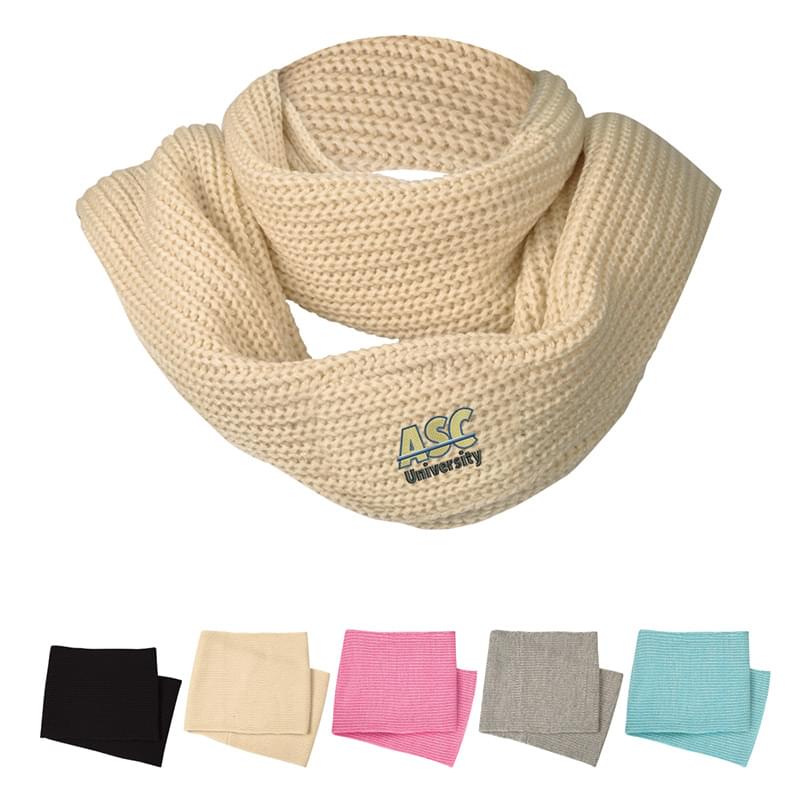 Acrylic Knit Infinity Scarf image