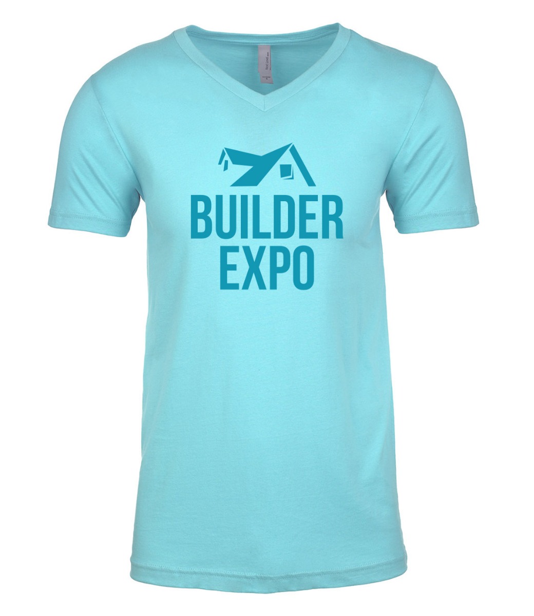 Next Level® Cotton Poly Sueded V-Neck T-shirt - Unisex