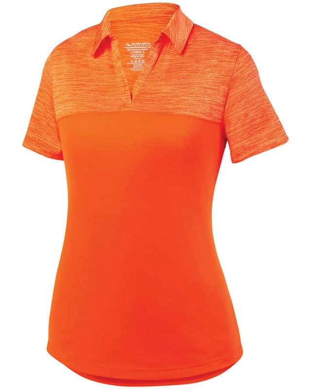 Augusta Sportswear&reg; Shadow Tonal Heather Polo Shirt - Women image