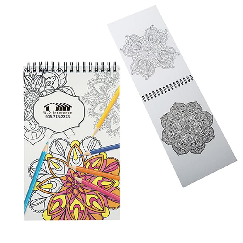 Spiral Coloring Book image
