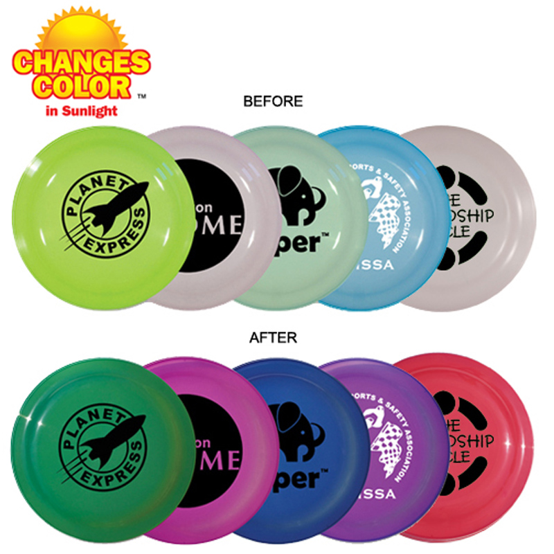 9" Plastic Color Changing Mood Flyer