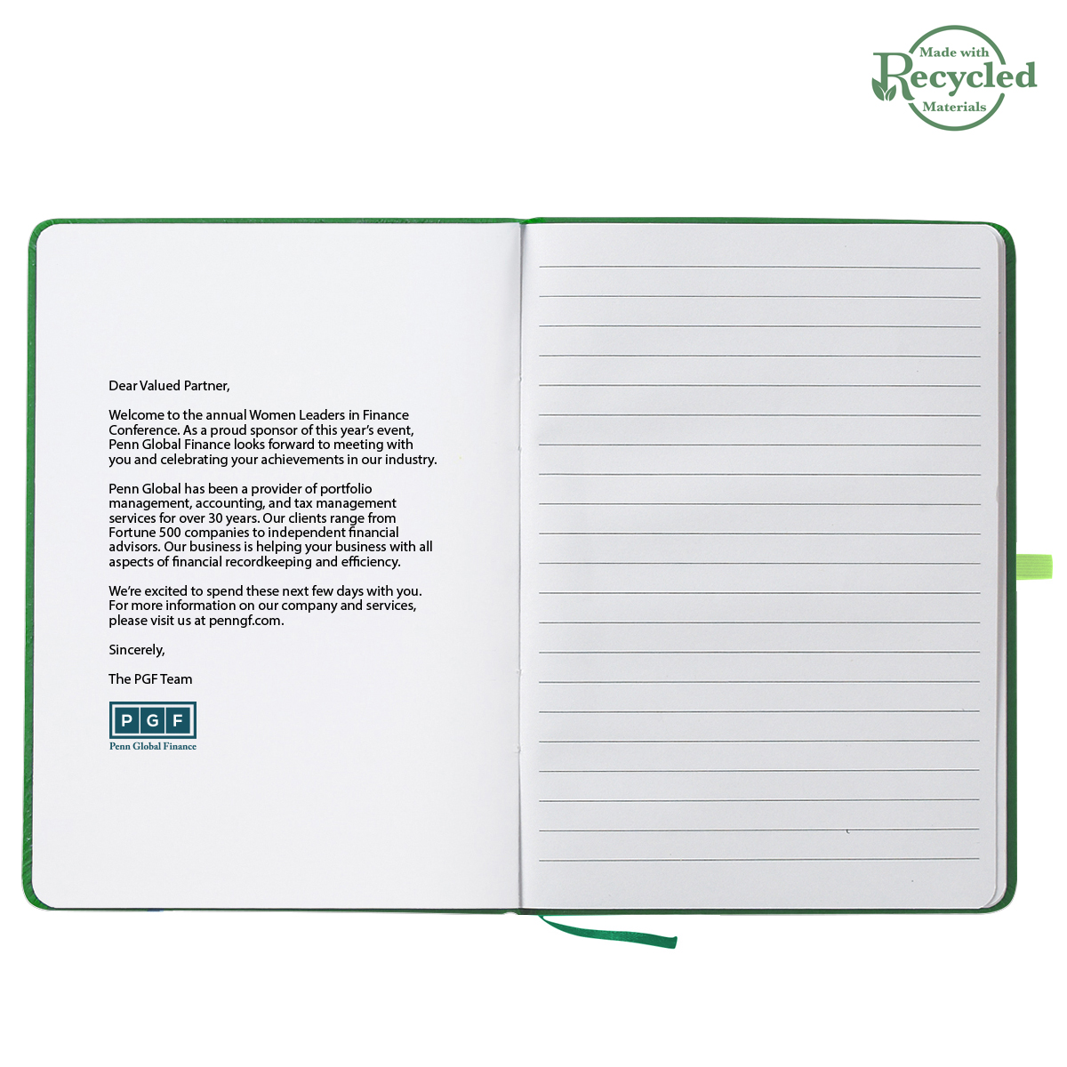 Lined Journal with Elastic Closure - 5
