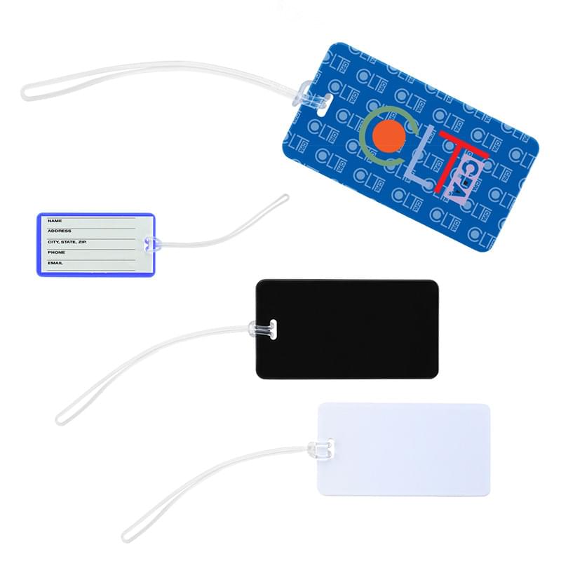 Plastic ID Luggage Tag with ID Card image