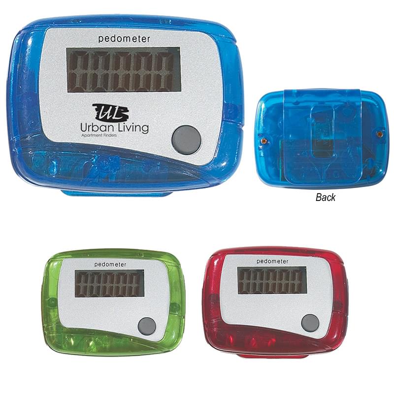 Translucent Plastic Pedometer image