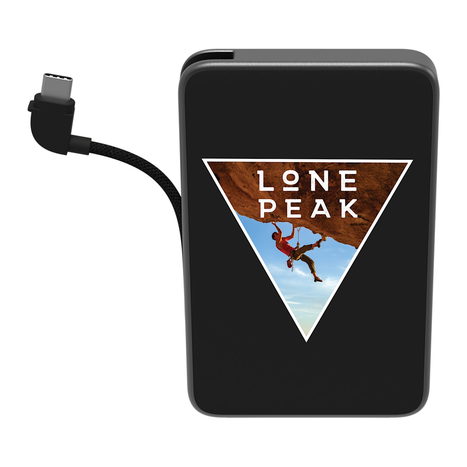 mophie® Powerstation Mini Power Bank with Integrated Cable – 5,000 mAh