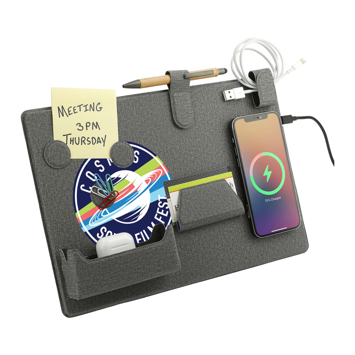MagClick™ Fast Wireless Charging Desk Organizer image