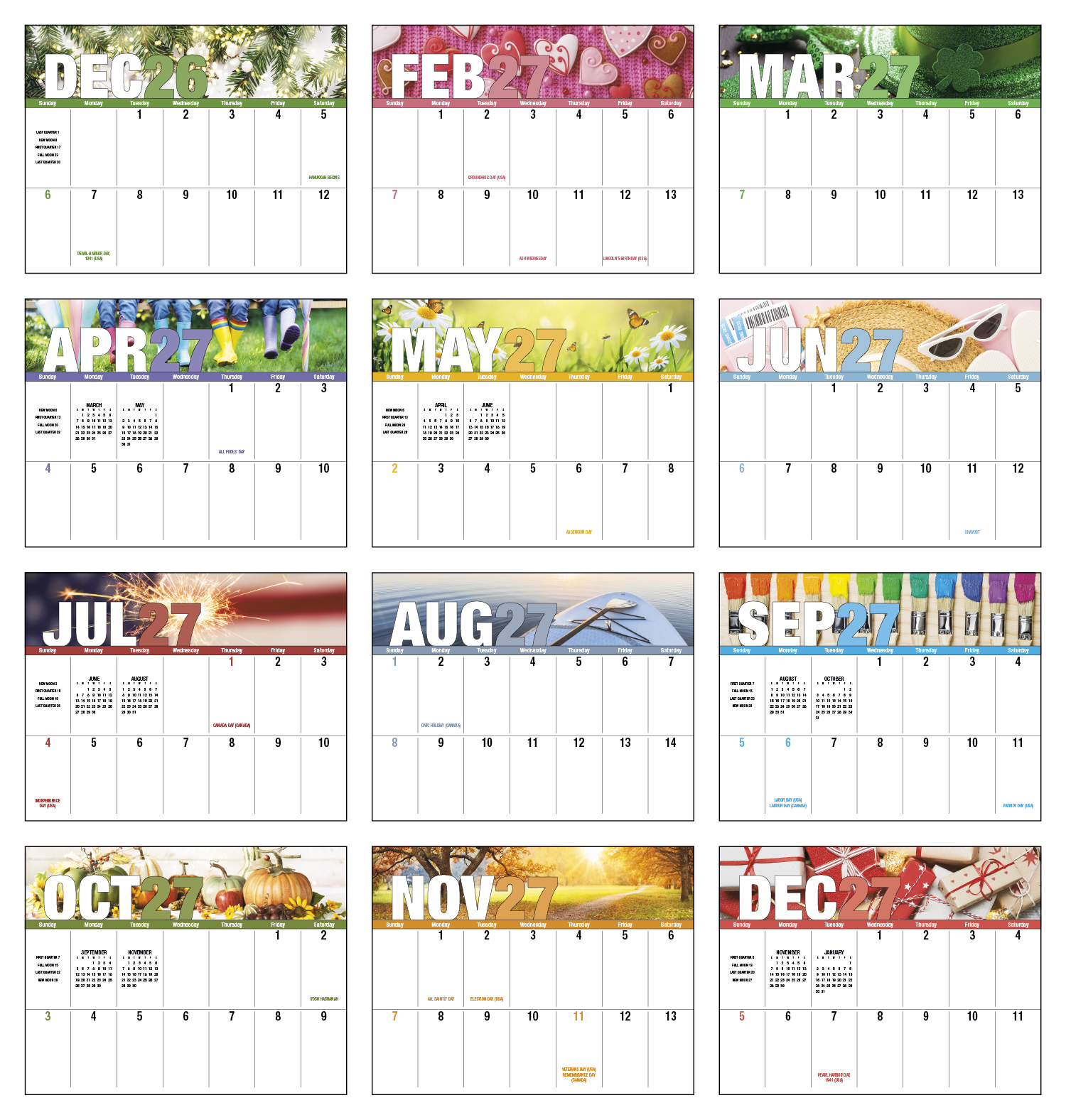 Seasonal Expressions Big Block - Stapled