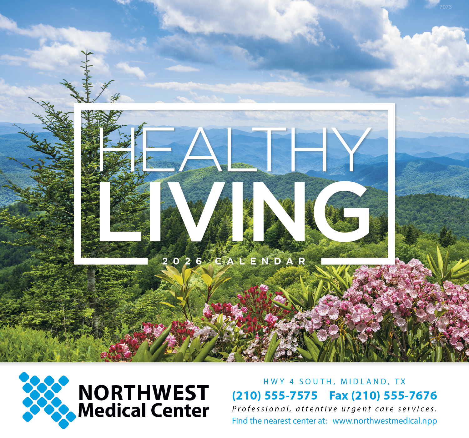 Imprint 6 - Healthy Living Calendar - Stapled