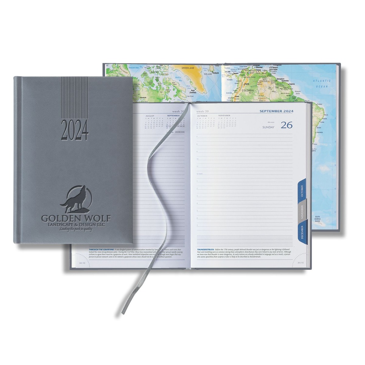 Castelli Tucson Tabbed Daily Planner - 5 7/8
