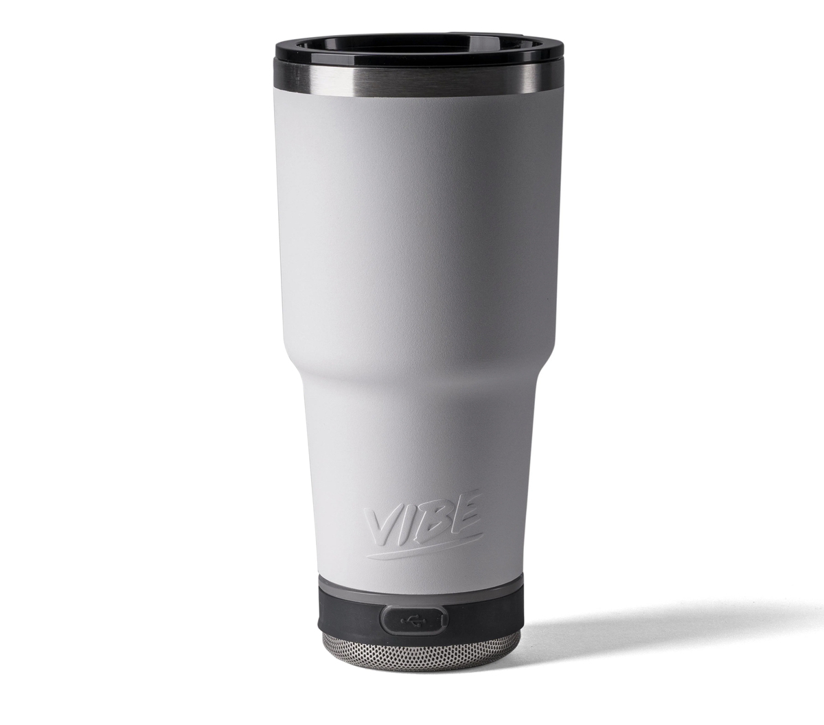 Vibe Vibe Tumbler Speaker w/ Attachment White 28oz SPKR-28-WHT