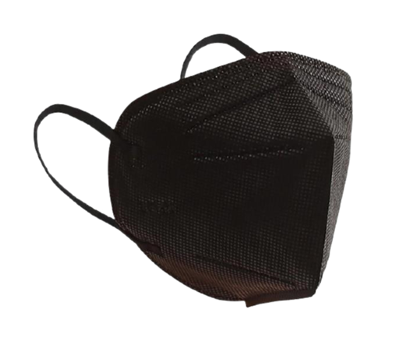 4-Layer Black KN95 Face Mask