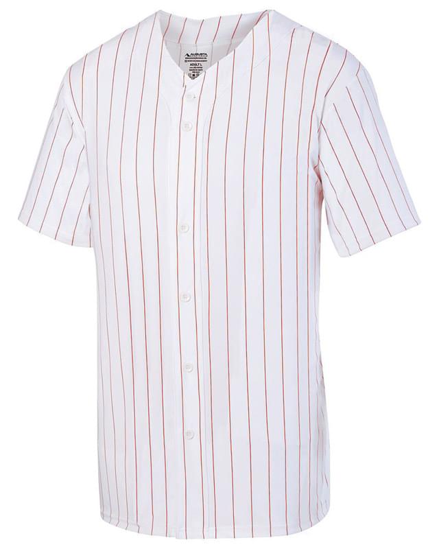 Augusta Sportswear® Pin Stripe Baseball Jersey - Youth