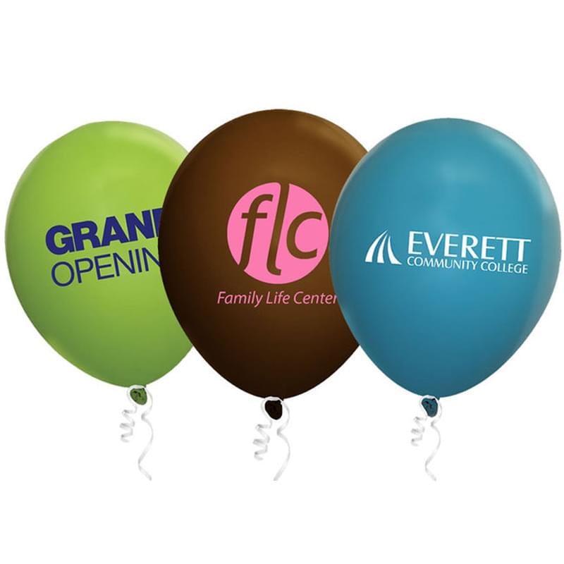 9" Round Opaque Latex Balloon