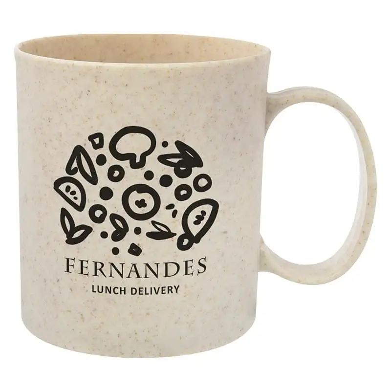 12 oz. Eco-Friendly Wheat Straw Mug