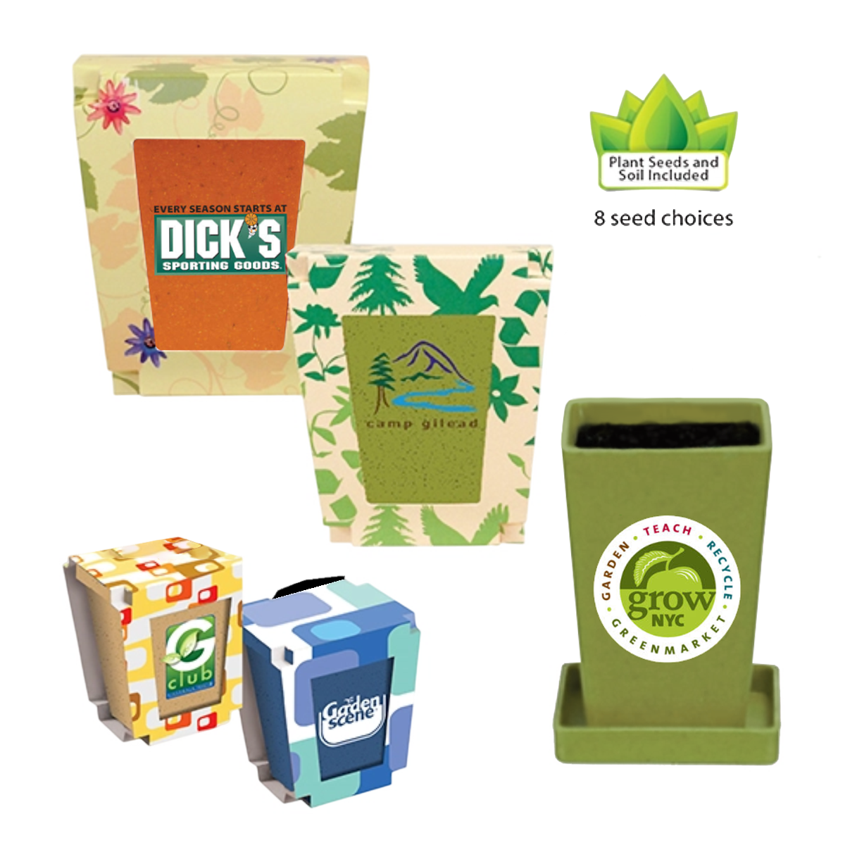 Eco-Friendly Planter with Seeds image
