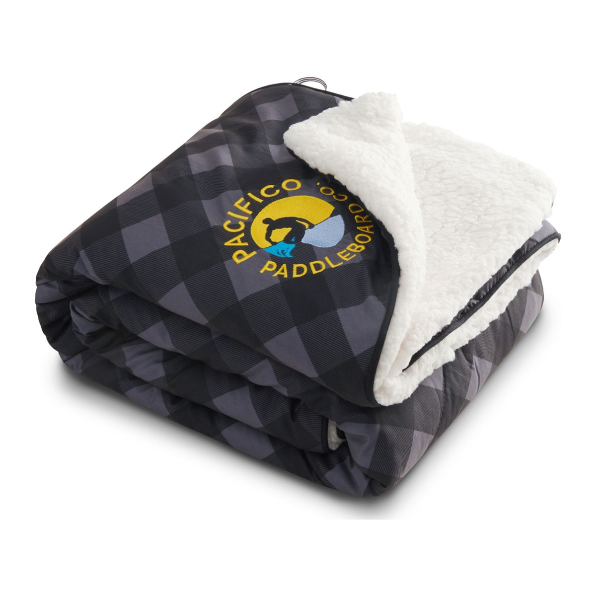 High Sierra Roll-Up Puffy Sherpa Blanket - 50” x 60”