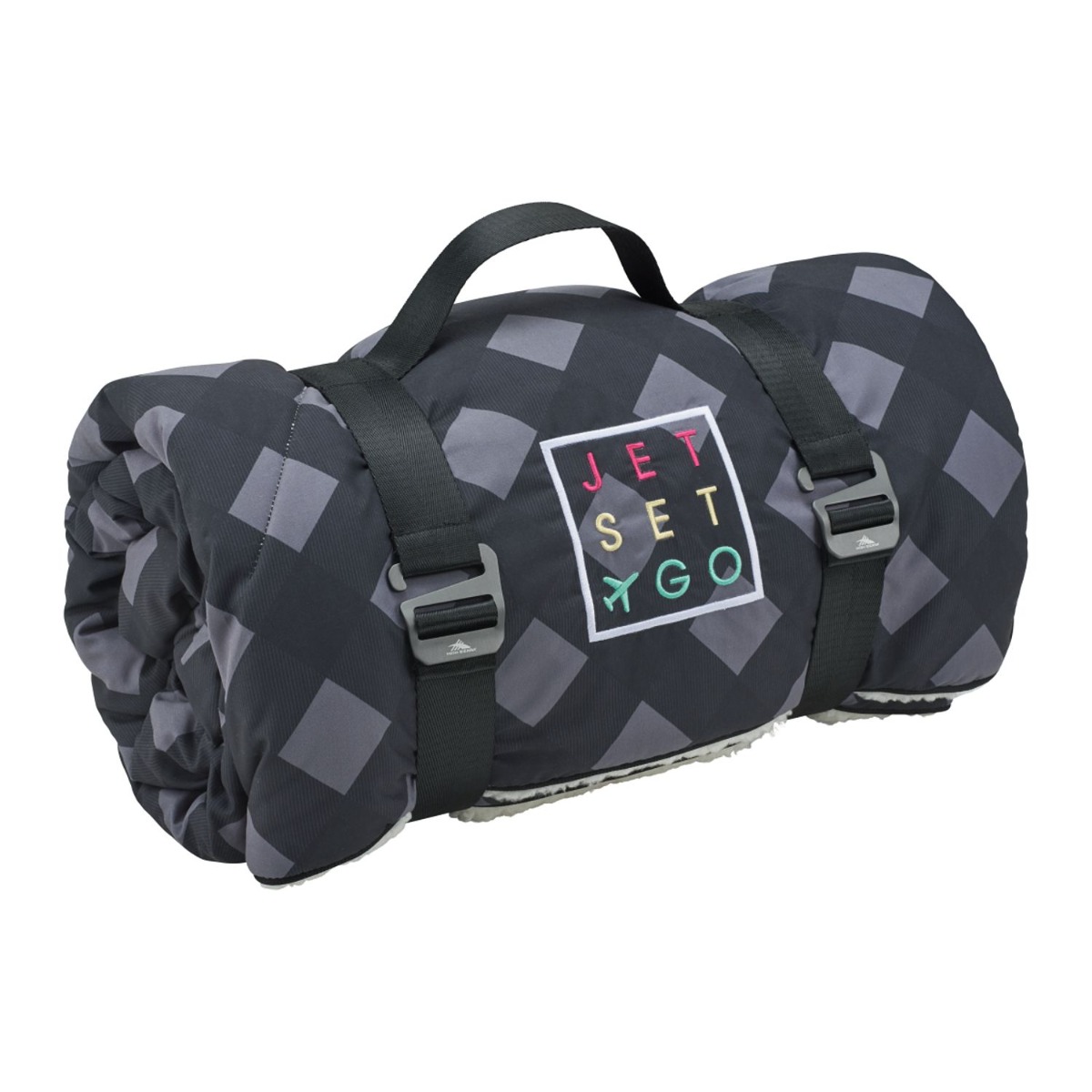 High Sierra® Roll-Up Puffy Sherpa Blanket - 50” x 60”