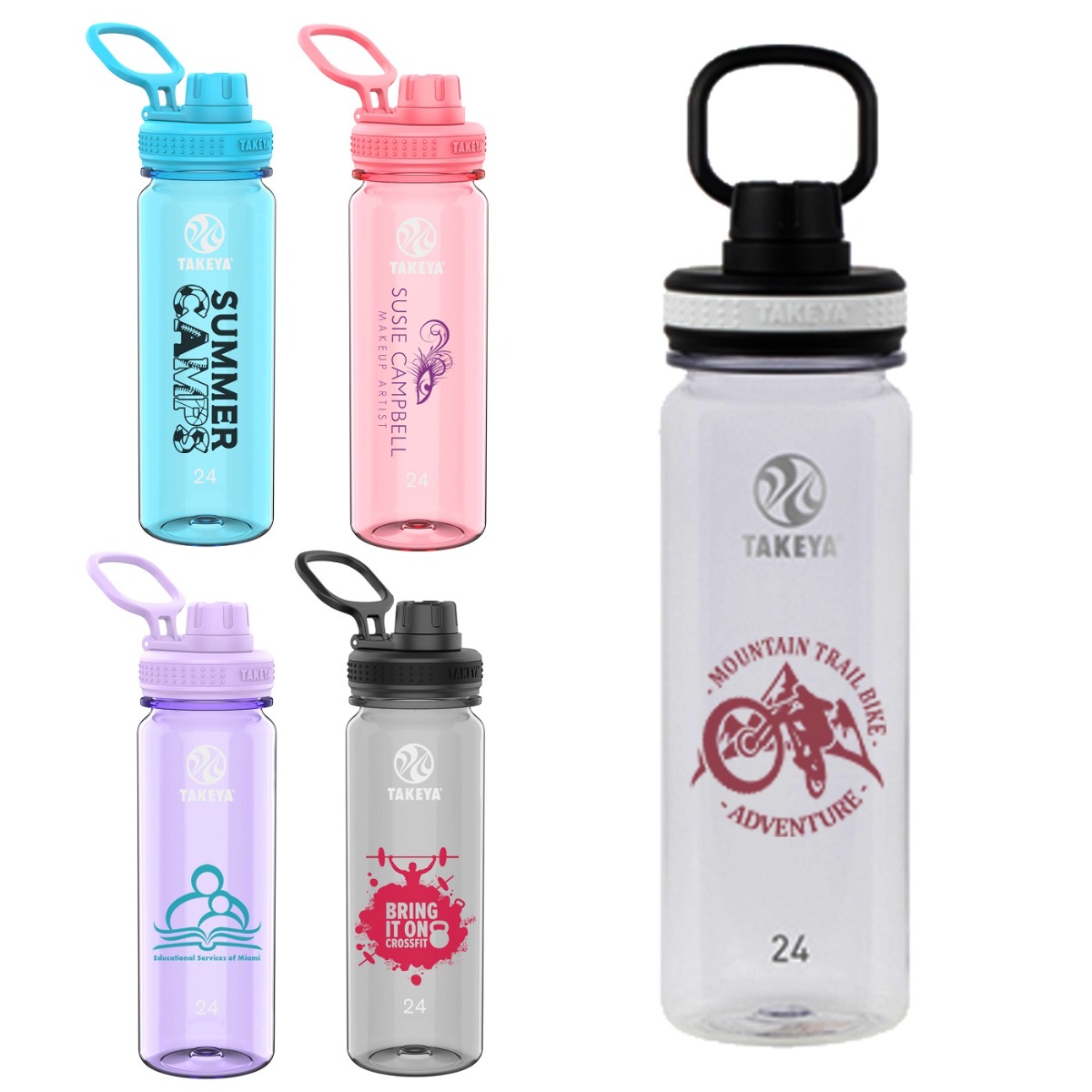 Takeya® Tritan Water Bottle with Spout Lid - 24 oz.