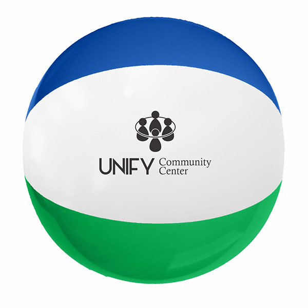 24" Multi-Colored Beach Ball image