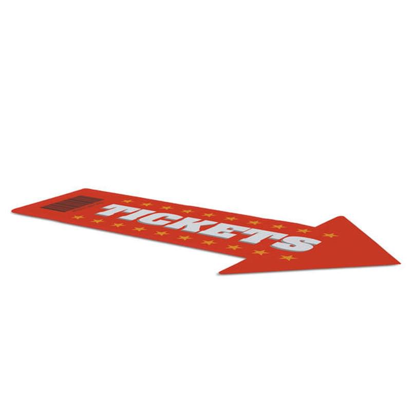 72" x 42" Indoor Wall/Floor Arrow Decal